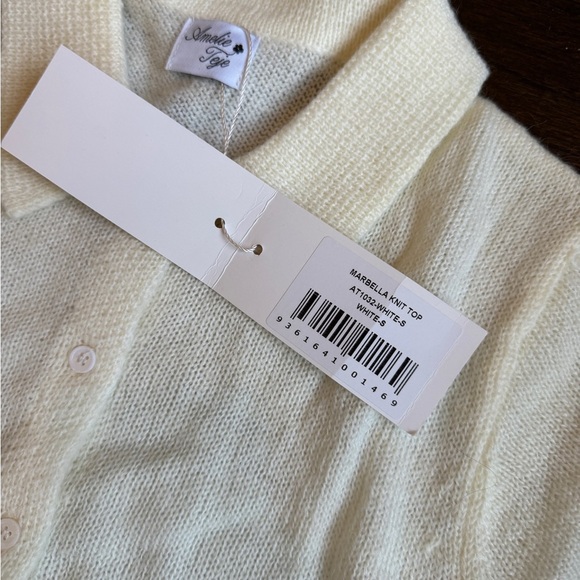 Amelie Teje Cream Knit Two-Piece Set - Picture 4 of 5